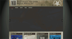 Desktop Screenshot of matthallstudios.com